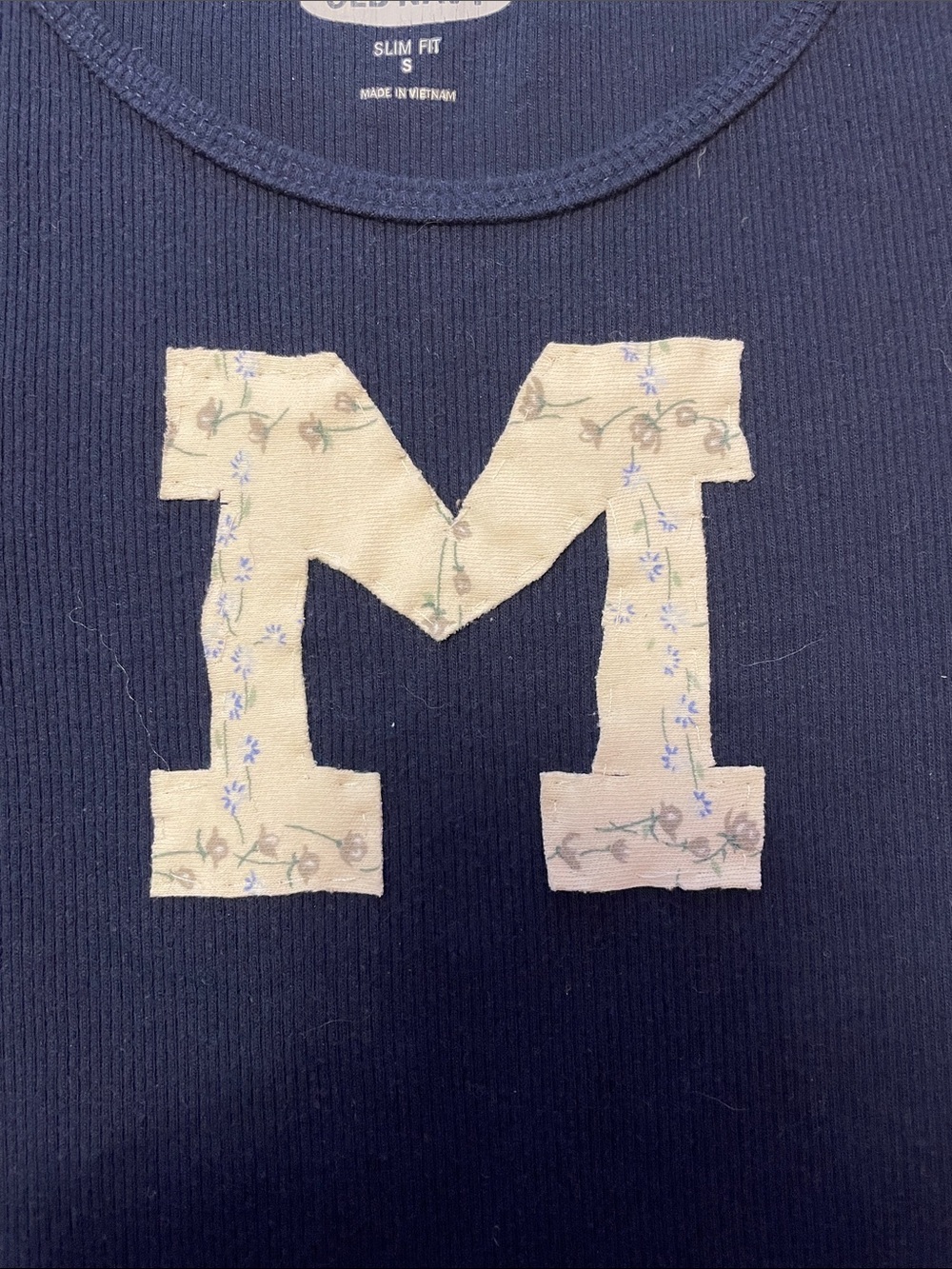 Women’s hand made University of Michigan game day top